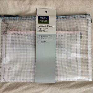 Open Story Reusable Storage Bags 3-Pack